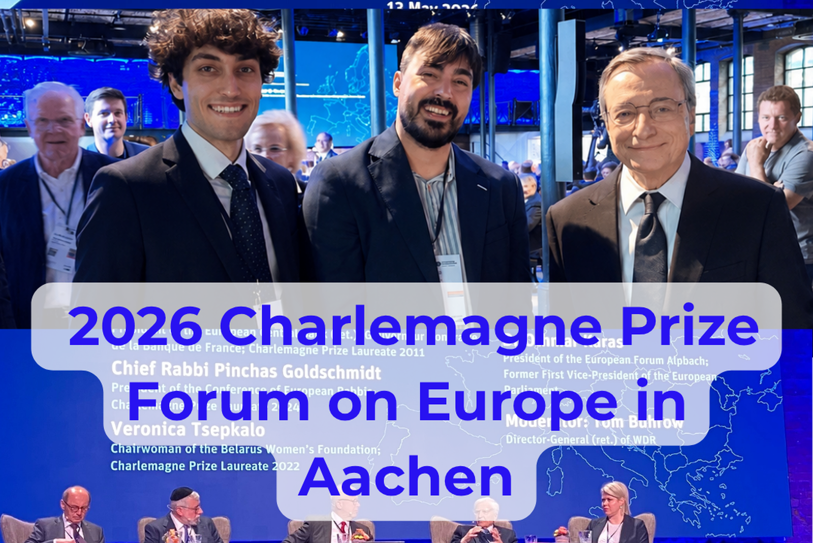 Mondo Internazionale APS ad Aquisgrana per la Charlemagne Prize Week 2026, al centro del dialogo europeo