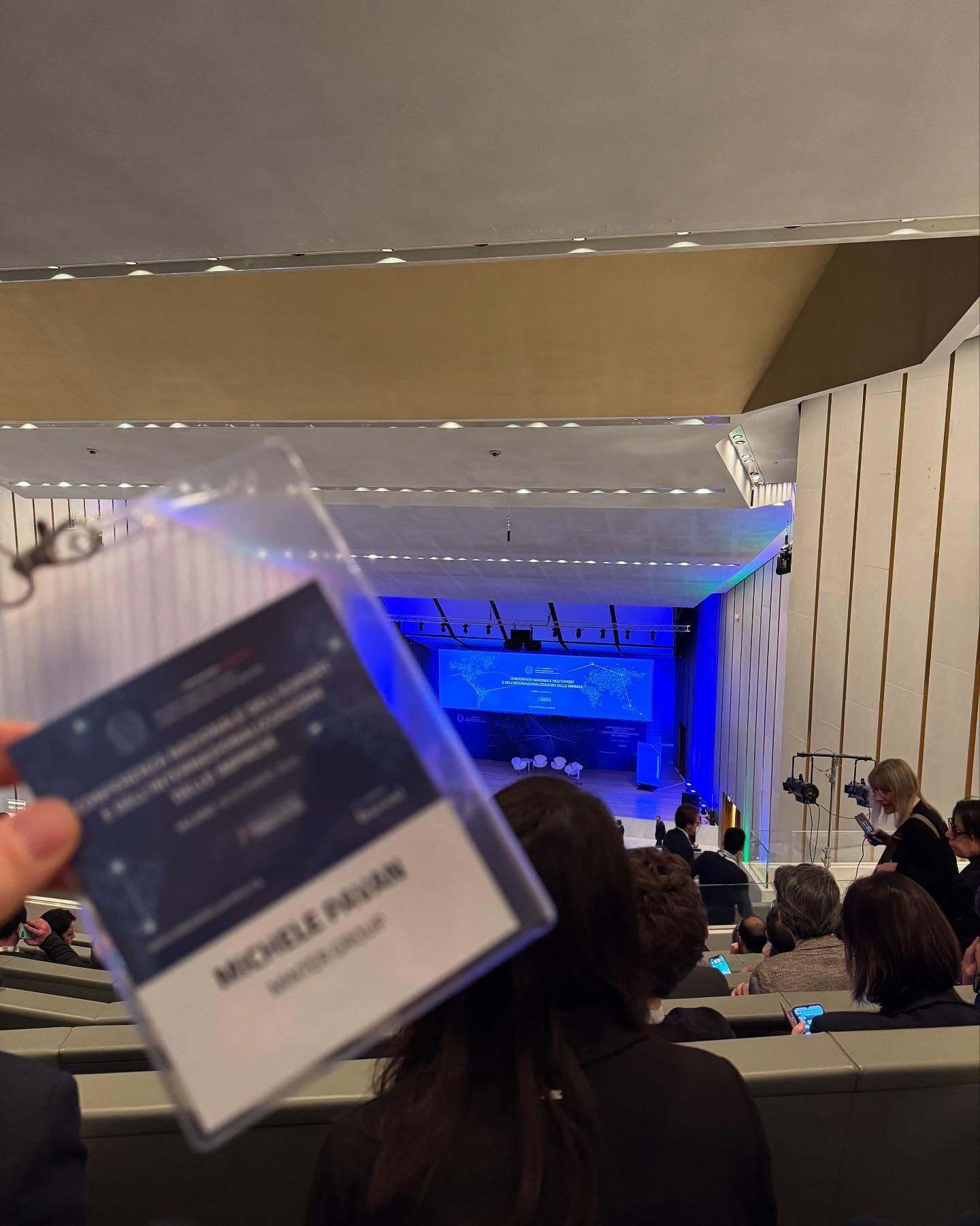 Mondo Internazionale APS at the National Conference on Export and Internationalization of Enterprises