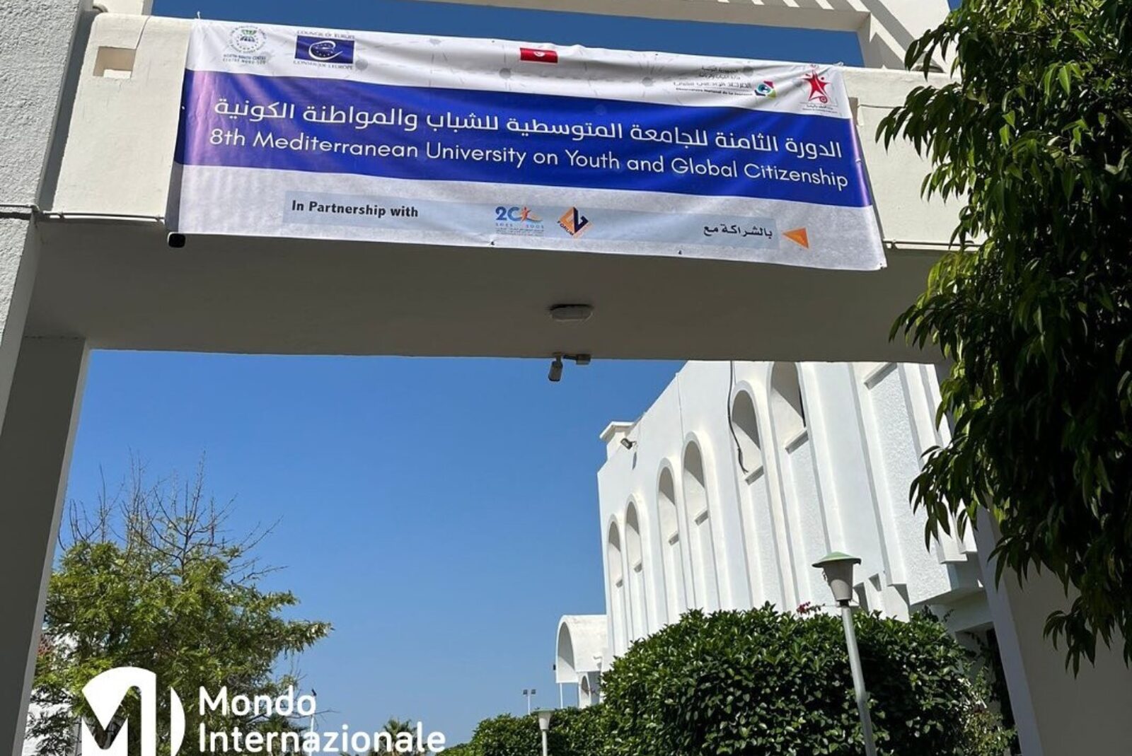 Mondo Internazionale APS alla Mediterranean University on Youth and Global Citizenship in Tunisia