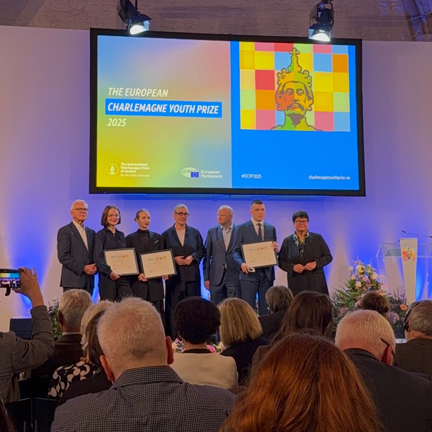 Mondo Internazionale APS at the European Charlemagne Youth Prize 2025 in Aachen