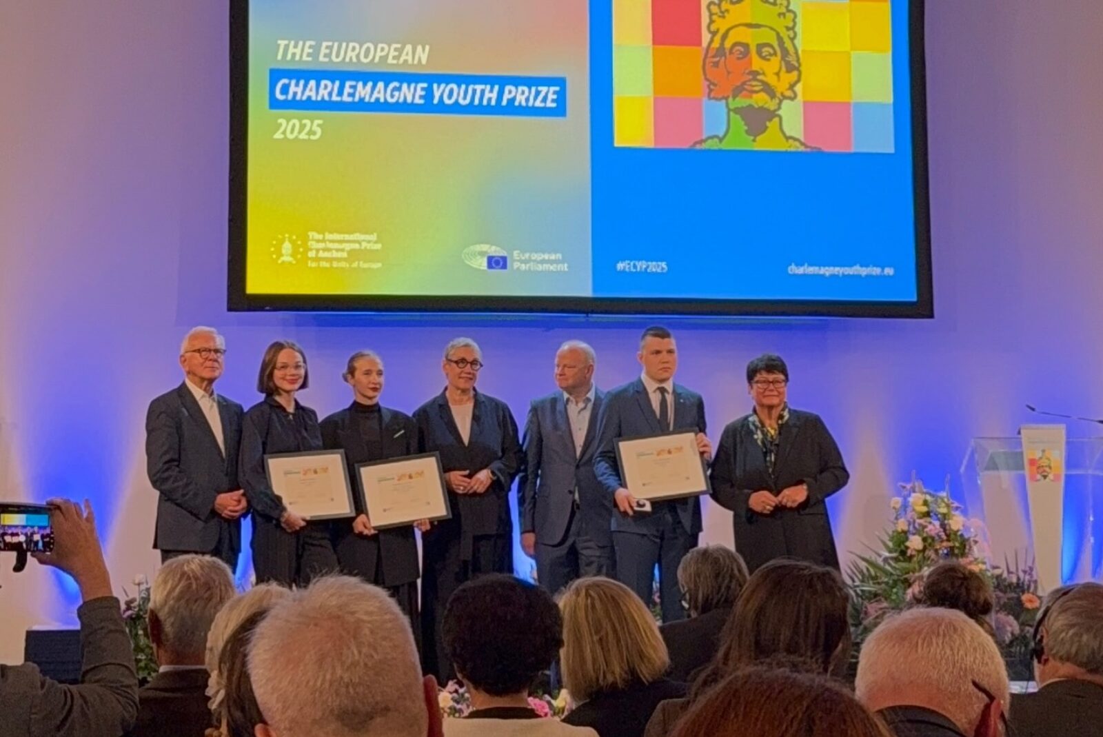 Mondo Internazionale APS all’European Charlemagne Youth Prize 2025 ad Aquisgrana