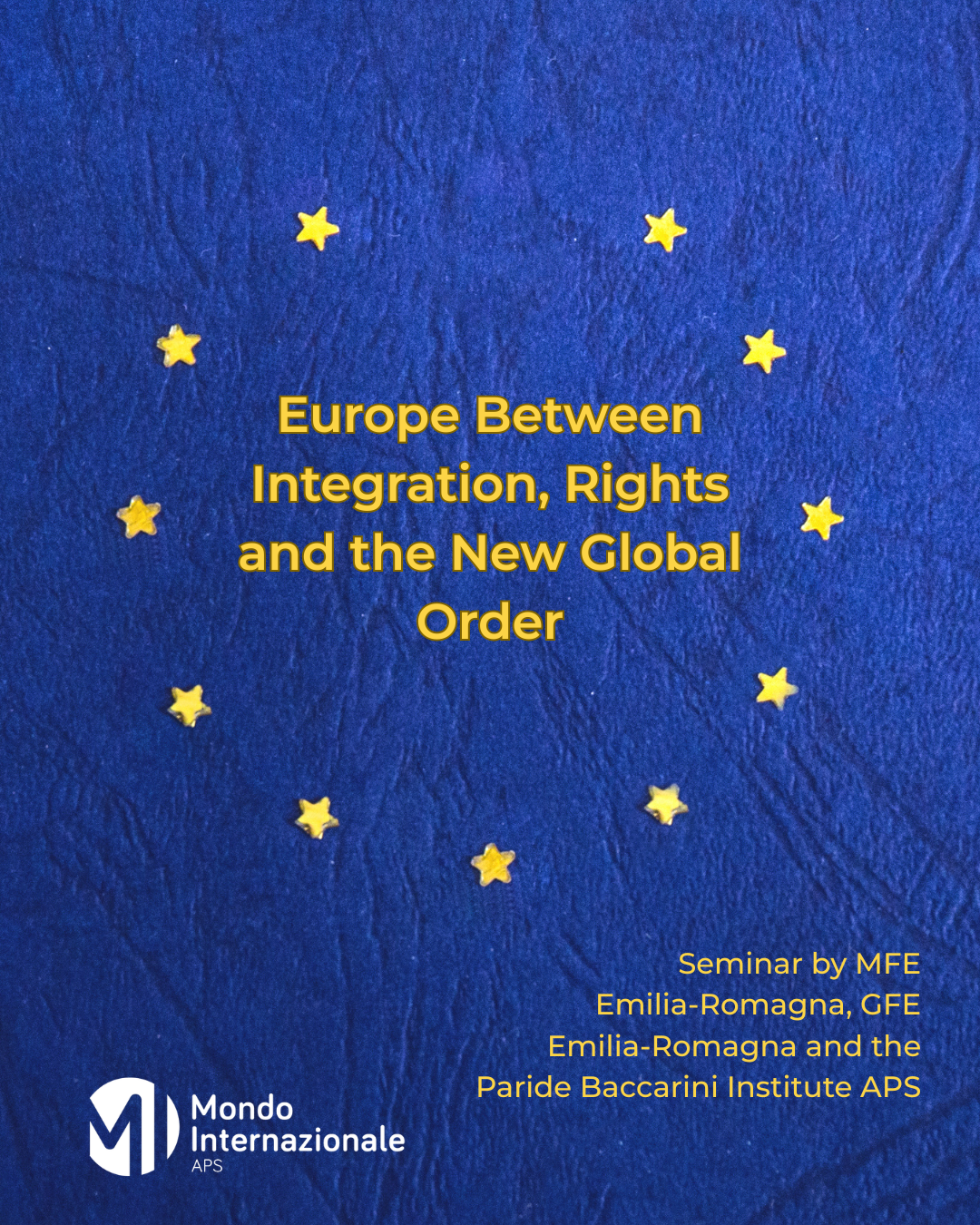 Seminar on Europe and Federalism: Youth, Rights and New Perspectives