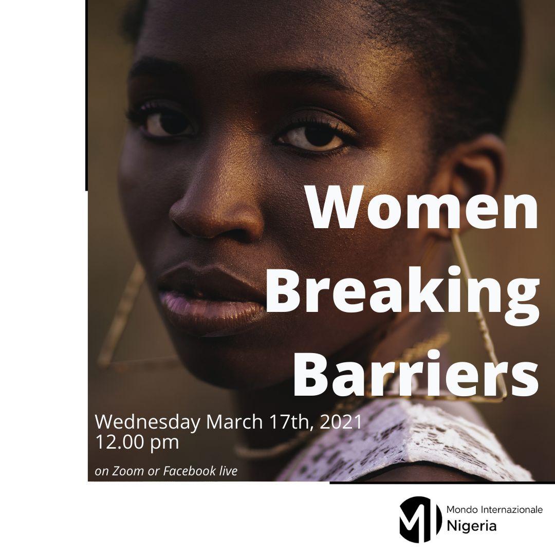 Women Breaking Barriers - 17 marzo 2021